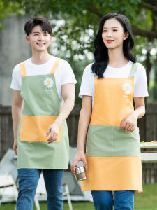 BAONIUNIU | Waterproof Oil-Resistant Kitchen Apron for Women