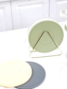 Cream-Style Silicone Heat Insulation Pad Coaster Table Mat Cup Mat Bowl Pot Pad MatMultifunctional PlacematAnti-scald Casserole Mat