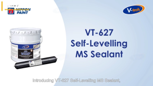 V-TECH 600ML VT-627 Self-Levelling MS Sealant for flooring crack / wall crack VT627