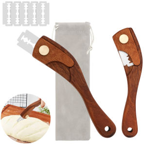 Bread Scoring Knife with Stainless Steel Blades Dough Knife Dough Scoring Knife Bread Lame for Sourdough Bread Baking Tool