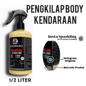 Pengkilap body mobil hitam putih /body motor/instan coating /permanen/tahan lama/kinclong