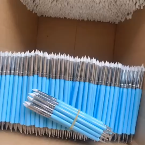 5pcs Silicon Carving / Sculpture Carving Nail Art Pen / Silikon Pembentuk Nail Art