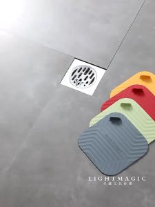 【SG】Thick Silicone Floor Drain Cover Deodorant Pad Toilet Sewer Anti Odor Floor Drain Cover Sink Water Stopper