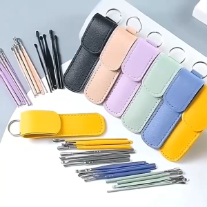 6pcs Ear Cleaner Set Spiral Spring Digging Your Ears Portable Ear Spoon Cleaning Tools