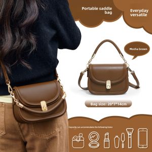 Somay | Versatile Casual Shoulder Handbag Crossbody Saddle Bag