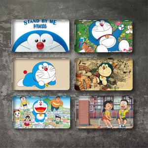 Doraemon Cartoon Epoxy Sticker Crystal Car Stickers Motorcycle Electric Motorcycle Decoration 3D Three-Dimensional Labeling Card