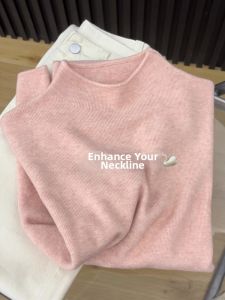 Trendy French Elegance Versatile Youthful Knitted Turtleneck 2026 Winter