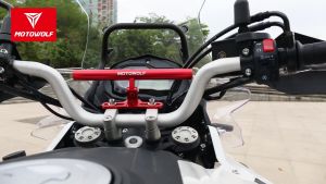Bar Extender Motowolf Bracket Stang Multifungsi Almunium Alloy Premium