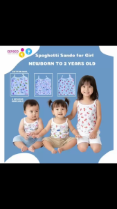 6 Pcs Sando Blouse for Girl Tops Tank Newborn to Toddler Non Faded Prints Pure Cotton 0 to 18 Months
