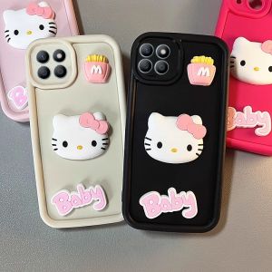 ยอดนิยม เคสโทรศัพท์ Phone Case Honor X6C HonorX6C การ์ตูนน่ารักใหม่แฟชั่น3D Hello Kitty เคสโทรศัพท์ กันตกฝาหลังนิ่มที่สร้างสรรค์กันกระแทก Cover 2025