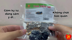 Gói gia vị tiềm gà Hồng Hùng Tuấn 60g nấu ăn tiện lợi tăng đề kháng ngủ ngon bổ sung sức khỏe.