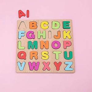 Mainan Jigsaw Puzzle Kayu Nomor 3D Wooden Toys