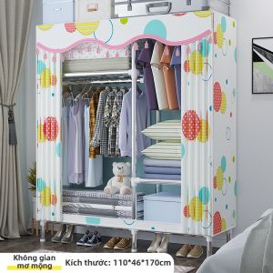 Tủ Quần Áo Vải Đôi Chắc Chắn & Bền