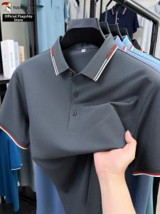 TUCANO | Summer Mulberry Silk Blend Business Suitable Polo Shirt