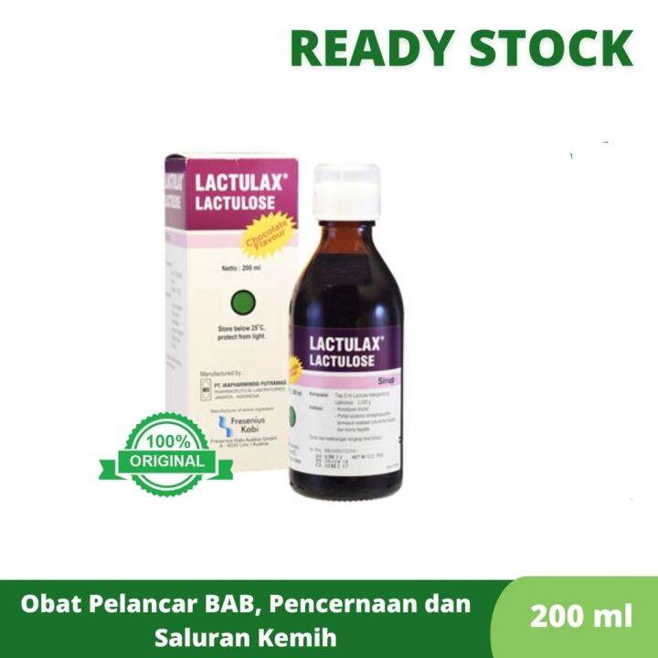 Lactulax Lactulose Syrup Besar Ml Lactulax Sirup Obat Pencernaan