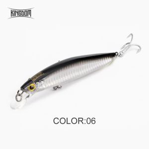 Kingdom Sea Fishing Lure 23g 120mm 30g 130mm Freshwater Jerkbait Floating Minnow Hard Wobblers Swimbaits For Seabass Pike