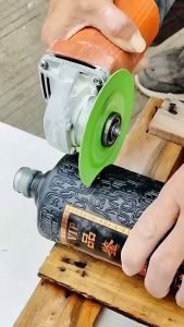 JKT Mata Gerinda Cakram Pemotong Kaca Glass Cutting Disk 100mm untuk Hasil Potongan Kaca yang Presisi Glass Cutting Disk 100mm - UJ15 - Green