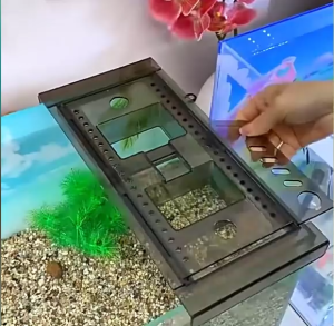 SG READY STOCK l Fish Tank Storage Rack Punch-free Storage Rack Fish Tank Top Tray
