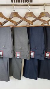 (Freeship) Quần Tây Nam Công Sở 1 Ly Classic Vĩnh Tiến Màu Trơn Vải Mềm Mỏng Giãn Nhẹ 445