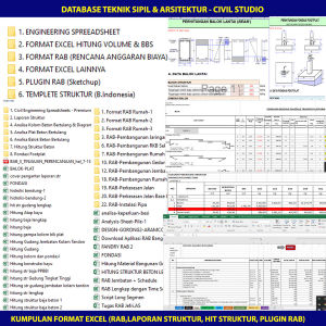 Flashdisk 128 GB - Kumpulan File Referensi Teknik Sipil & Arsitektur