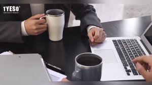 TYESO TS-8878/TS-8879 Insulated Thermal Coffee Cup Hot And Cold 304 Stainless Steel Water Cup (400ml/500ml)