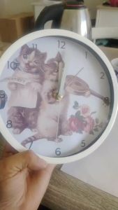 Dekorasi Ruang Tamu dengan Jam Dinding Kucing Retro & Jam Senyap Bertenaga Baterai