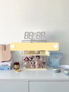 กล่องโชว์โมเดล กล่องใส่art toy กล่องใส กล่องใส่เลโก้ จัดเก็บสะอาด ดีไซน์สวยงาม ความจุขนาดใหญ่ สามารถวาง DIY ได้