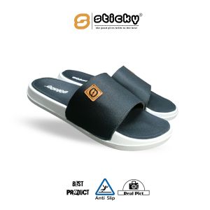 Sandal Slip On anti slip sandal Slide Distro Pria Wanita 036 Sticky
