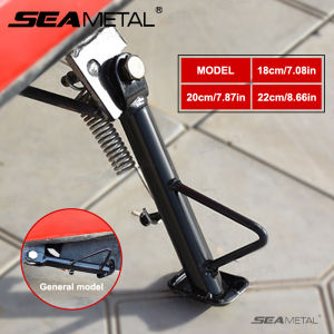 SEAMETAL Motorcycle Kickstand Side Stand Foot Bracket Universal Motor Scooter Side Stand Support Motorcycle Accessories