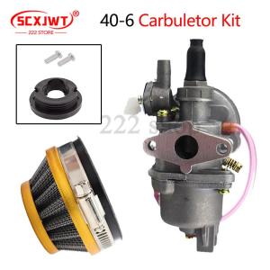40-6 Carburetor with Air Filter For 47cc 49cc Mini Motor Dirt Pit Pocket Bike ATV Quad Go Kart