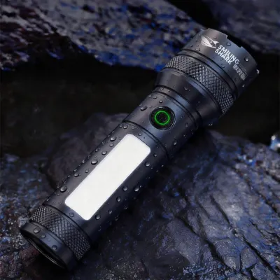 Klattermusen | ไฟฉายมินิชาร์จ USB สว่างสุด กันน้ำ 100% พกพาสะดวก