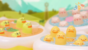 SKISOPGO Whack A Mole Toy Hamster Hammer Toy Educational Toys for Kids Girls Boys Baby Toy Duck Pig Fog Hamster Hammer Toy Gift