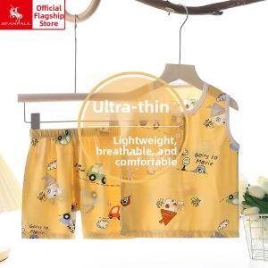 JIFANPAUL | Summer Cool Cotton Baby Vest Set