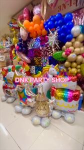 Jumbo XL Self-Standing 3D 40 inch Shaped Foil Balloon Large Birthday Party Decor Unicorn Champagne