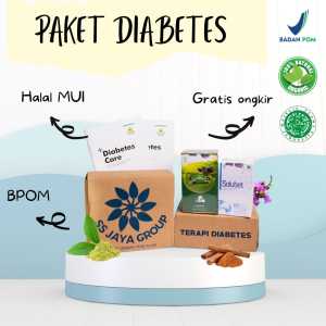 PAKET SOLUBET OBAT DIABETES AMPUH (solubet gymnelin buku panduan sehat) By SS JAYA GROUP