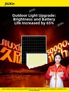 jiuxin lighting | Waterproof Strong Light Solar Induction Yard Lamp