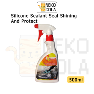 [Nekocola] Jetsen Silicone Sealant Seal Shining And Protect (500ml) - Anti Dust Rust Wax Protect Car Body Windscreen - Fast Easy Car Wax Whole Car Protection Spray Wax Kereta 全车快速打蜡喷剂