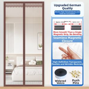 ZIMENGYUAN | Transparent Thermal Insulation Windproof Door Curtain for Kitchen Home Use