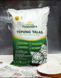 Tepung Talas merk Tepung Nusantara - Gluten Free - Serbaguna Mudah digunakan Sehat dan Enak kemasan 5 Kg