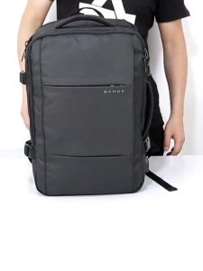 BANGE BG1908(37L) Expandable Laptop Bag 15.6 inch Backpack Travel Bag for Men Business Large Capacity