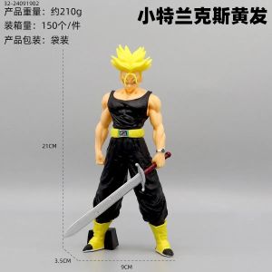 Dragon Ball Z Tranx Statue GK Super Saiyan Series Anime Statue Decoration Tranx Statue Toy Models Gifts