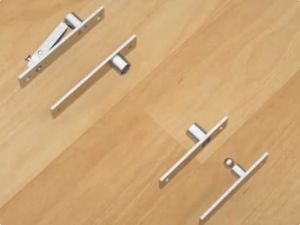 Engsel Pintu Ayun Thicken Stainless/Engsel Pivot Atas Dan Bawah / Untuk Lantai Pintu Rumah Kayu