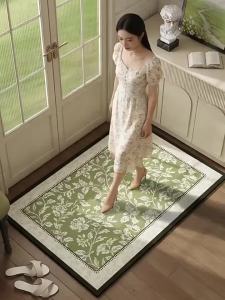 Silica Absorbent French Style Non-slip Customizable Door Mat