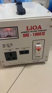 Ổn Áp Lioa 1KVA 1 Pha Dải 130-250V Thế Hệ II 100% Dây Đồng