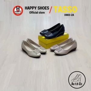 [🥇ของแท้100%🔢ไซส์36-41👠ส้น1.5 นิ้ว] TASSO รุ่น D983-2A รองเท้าคัชชูส้นสูง รองเท้าหนังหุ้มส้น รองเท้าหนังเพื่อสุขภาพ สวย นุ่มเบา สบายเท้า