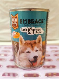 EMBRACE DOG CAN FOOD IN PATE 375G