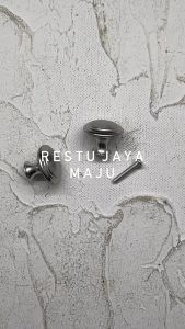 [24 pcs] IGM Tarikan laci bulat stainless 012 knob lemari kabinet bulat stainless RJ