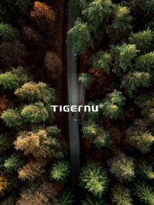 TIGERNU | Tigernu Fashion Crossbody Bag Men Casual Bag For 11inch Tablet Water Repellent TPU Chest Bag For Male Outdoor Cycling Side Bag