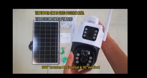 Dual Lens V380 Pro Solar CCTV 4G SlM Card Outdoor With WiFi Camera 10X Zoom Human Detection Waterproof Night Vision Two Way Audio Solar Battery Powered Camera