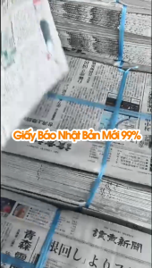 Báo Nhật - Bán Lẽ 5 Kg / 2 Kg - Báo Nhật Bản Mới 98% - Giấy Báo Sạch Dùng Bọc Lót Hàng Hóa - Bao Bì Thanh Ngân